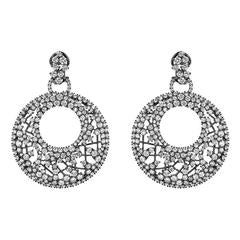 Diamond Gold Drop Earrings 9