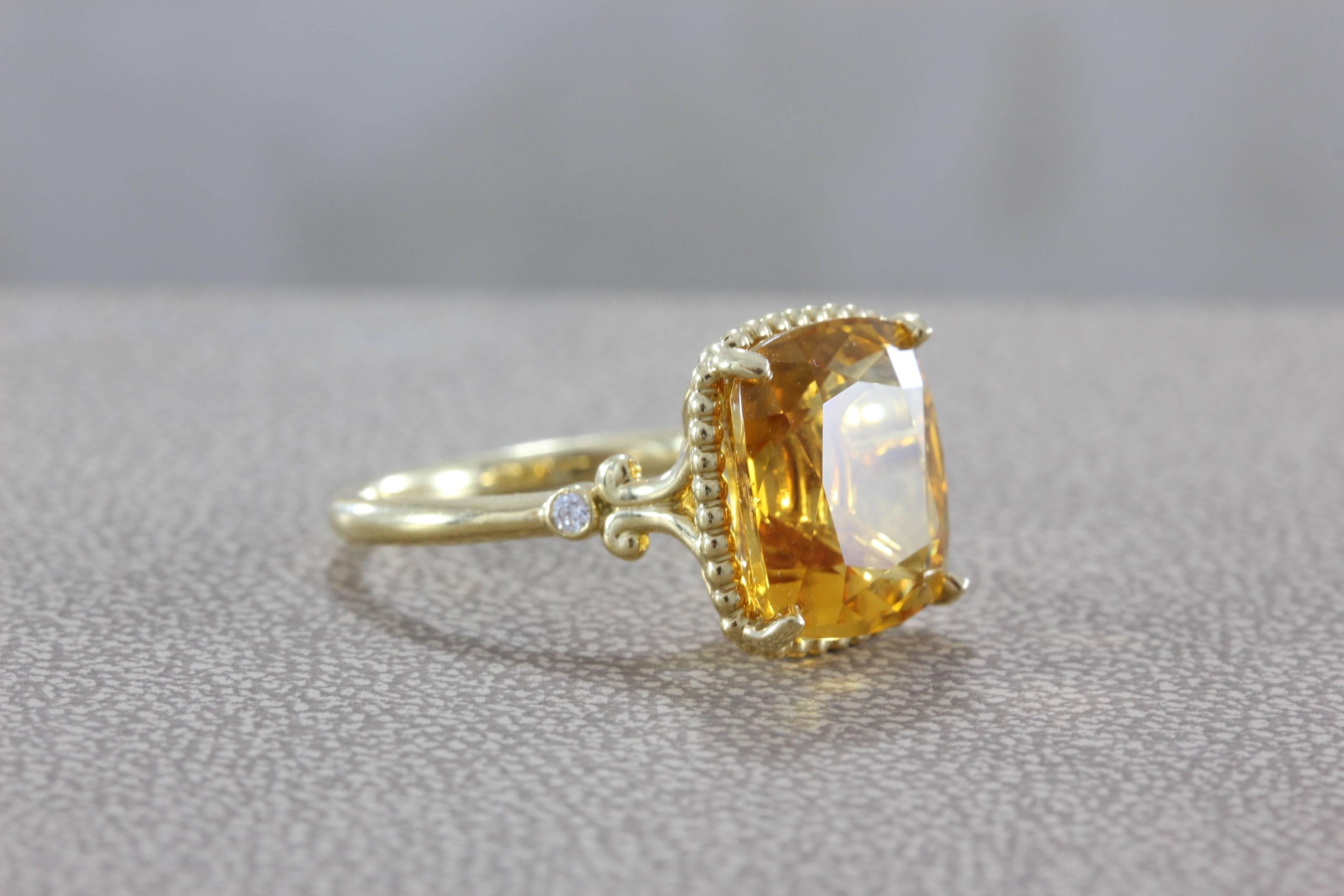 tiffany citrine ring