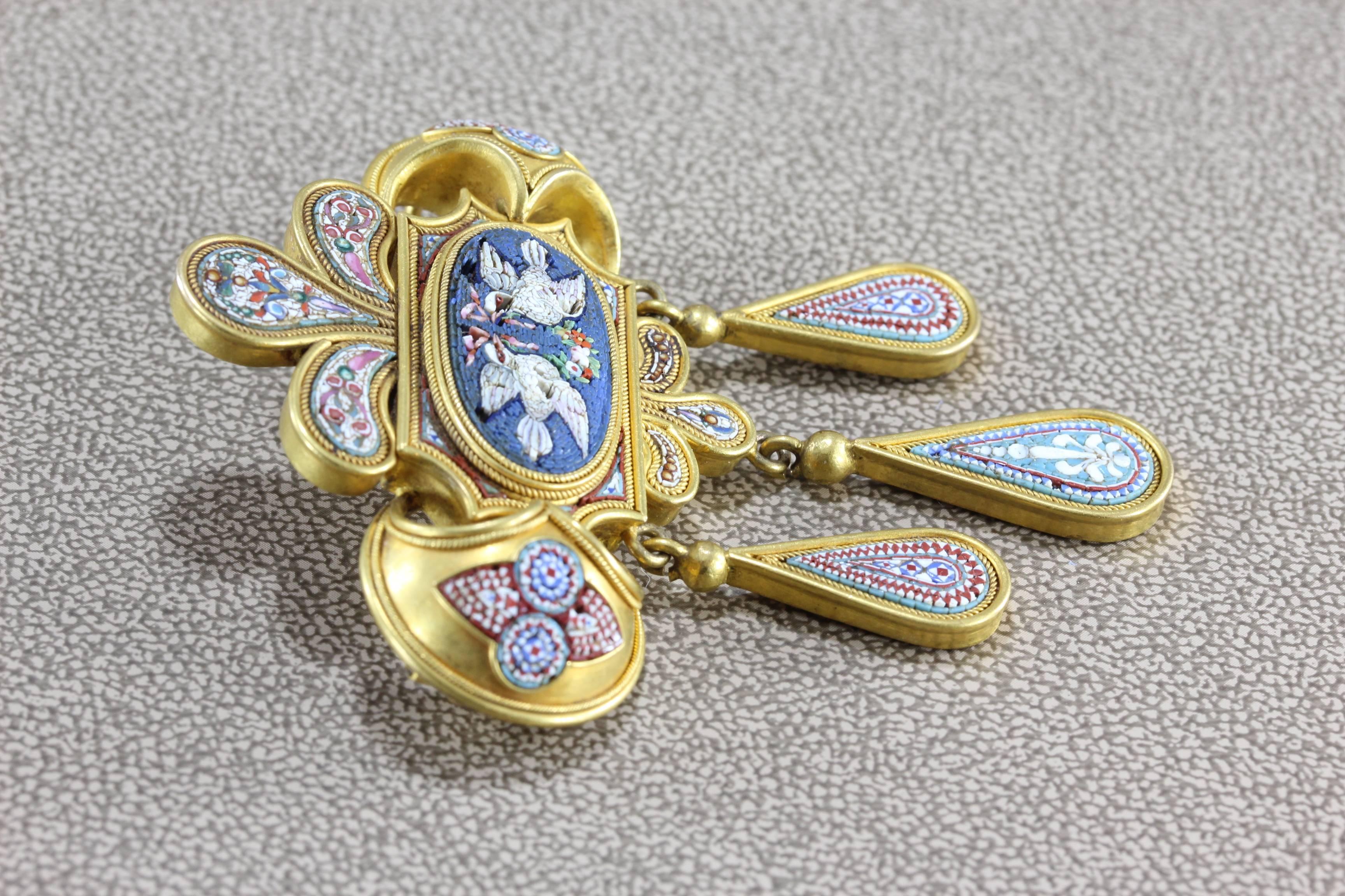 italian micro mosaic jewelry