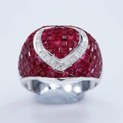 Ruby Heart Ring