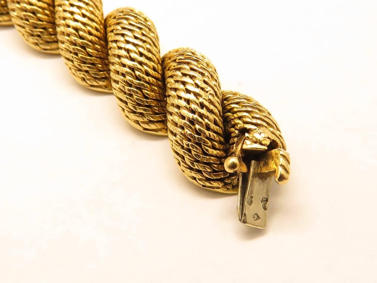 bracelet torsade hermes