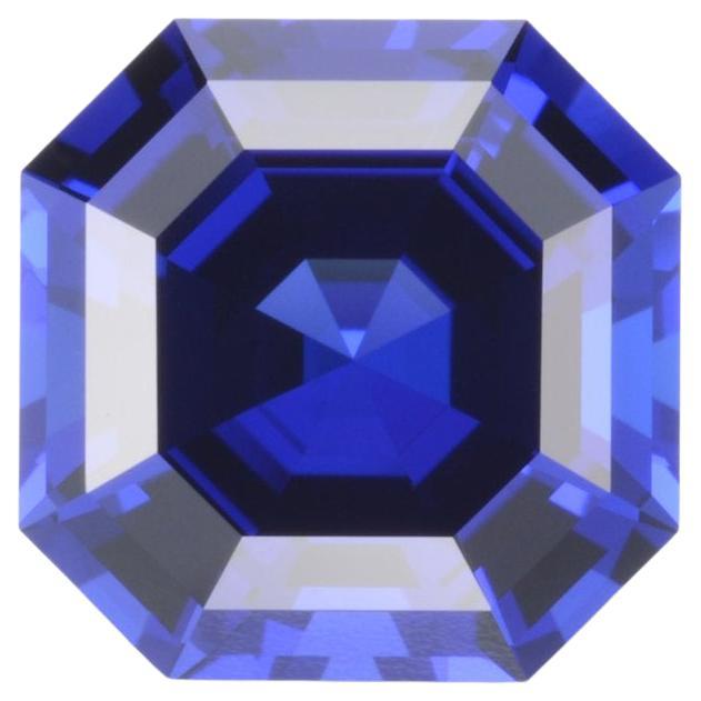 Tanzanite Ring Gem 8.23 Carat Asscher Cut Loose Gemstone