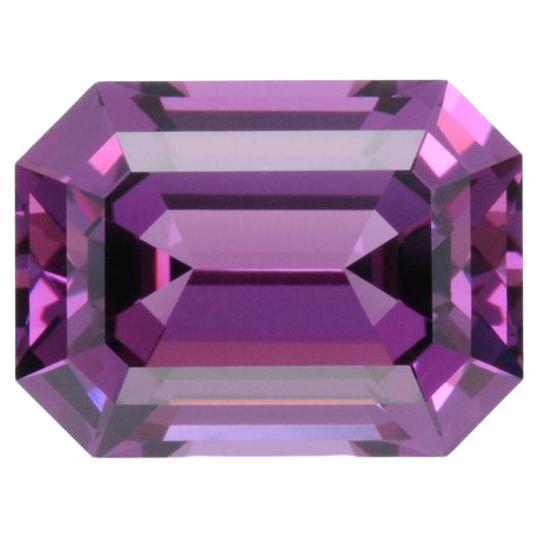Pristine 4.87 carat Rhodolite Garnet emerald cut gem offered loose to a very special lady.
Returns are accepted and paid by us within 7 days of delivery.
We offer supreme custom jewelry work upon request. Please contact us for more details.
For your