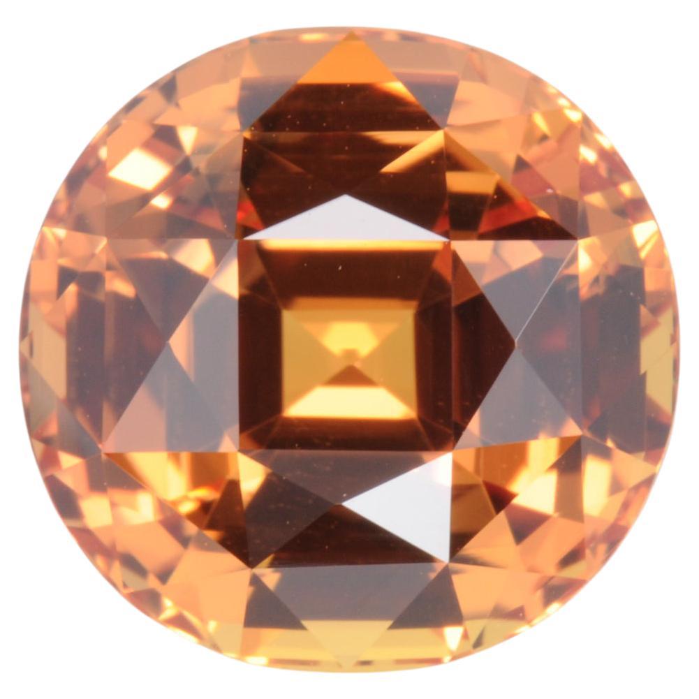Unheated Orange Sapphire Ring Gem 8.10 Carat GIA No Heat Loose Gemstone