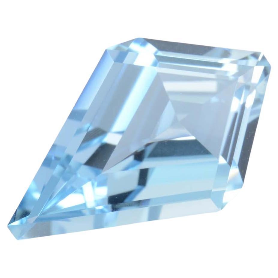 Aquamarine Kite shape gem weighing a total of 4.37 carats, offered loose to a passionate gemstone collector.
Returns are accepted and paid by us within 7 days of delivery.
We offer supreme custom jewelry work upon request. Please contact us for more