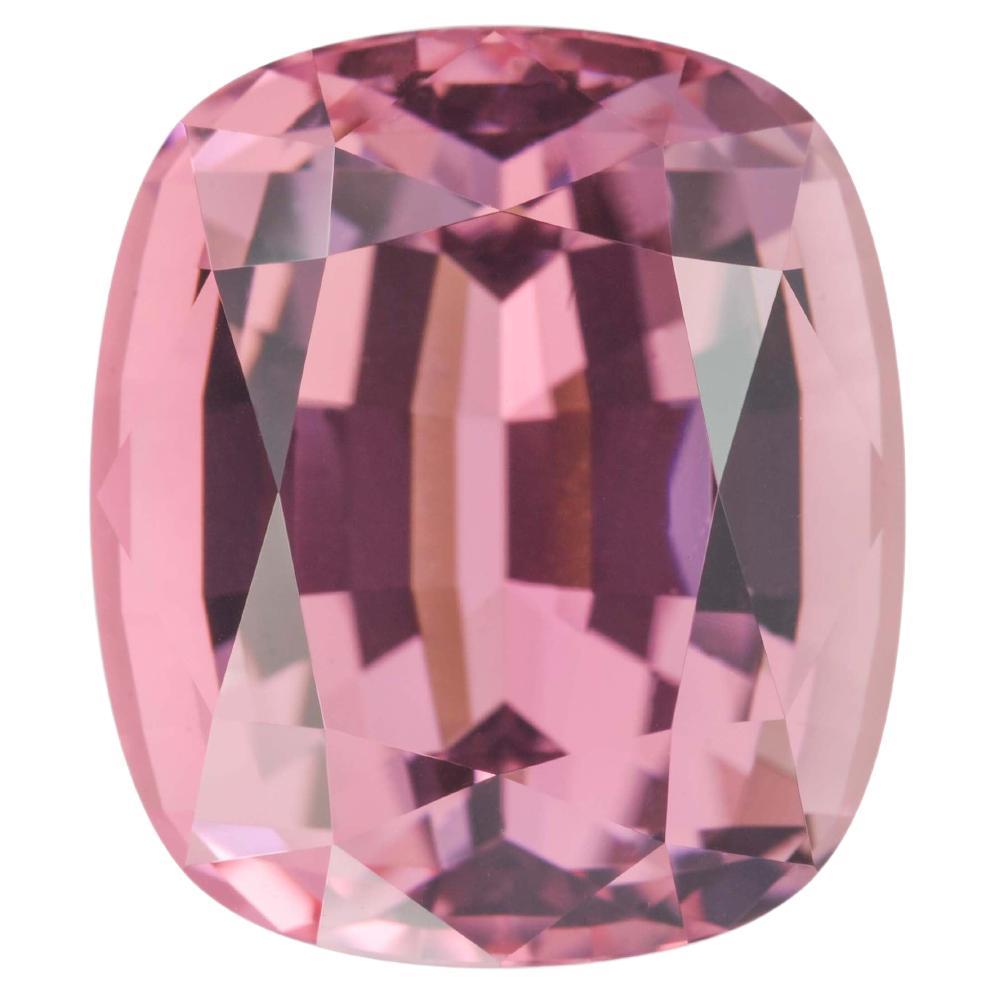 Pink Tourmaline Ring Gem 9.36 Carat Rectangular Cushion Loose Gemstone