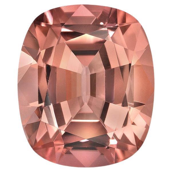 Pink Tourmaline Ring Gem 4.62 Carat Cushion Loose Gemstone