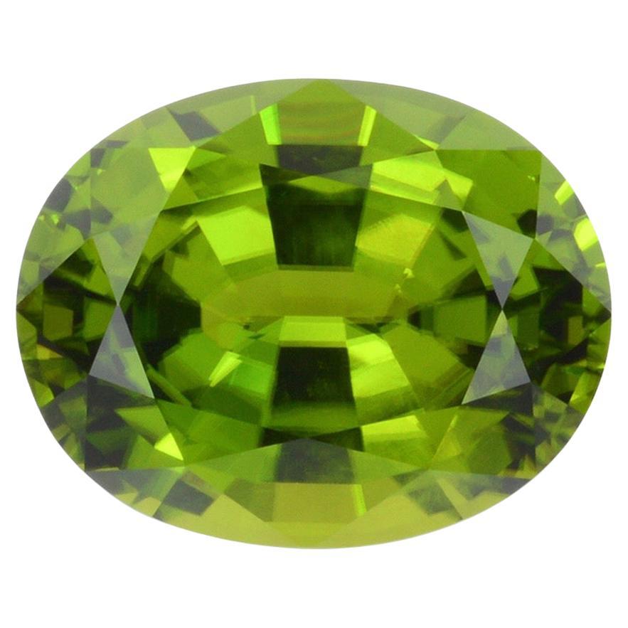 Contemporain 18.96ct Radiant Oval Peridot - Parfait pour les The Jewelry Collectors ou les bijoux de luxe personnalisés en vente