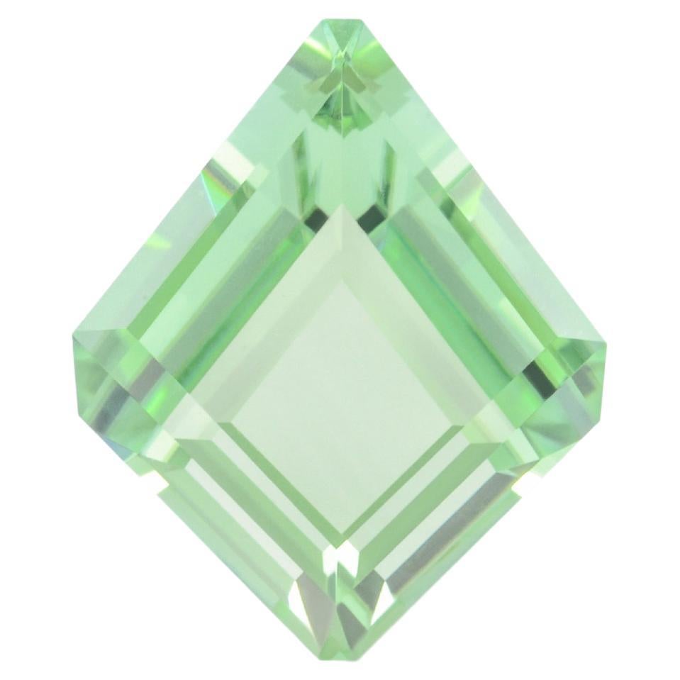 Mint Tourmaline Ring Necklace Gem 5.19 Carat Kite Shape Loose Gemstone