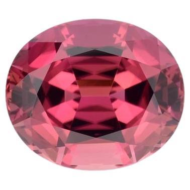 Pink Tourmaline Ring Gem 10.43 Carat Unmounted Oval Loose Gemstone