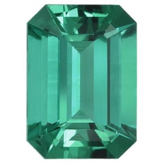 Muzo Colombia No Oil Emerald Ring Gem 2.10 Carat Emerald Cut Loose Gemstone