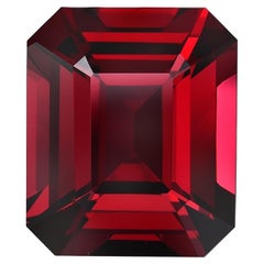 Rare 5.73 Carat Natural Red Spinel Emerald Cut – Collector
s Luxury Gemstone