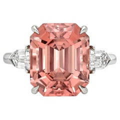 Platinum Three-Stone Rings
