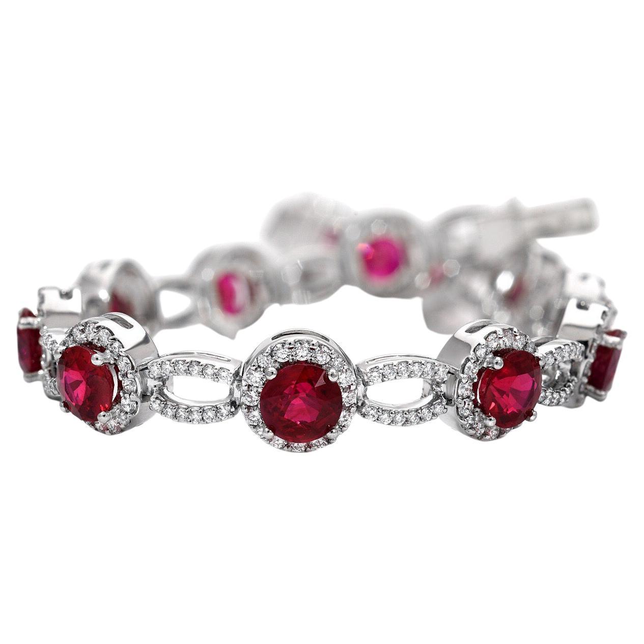 burmese ruby bracelet