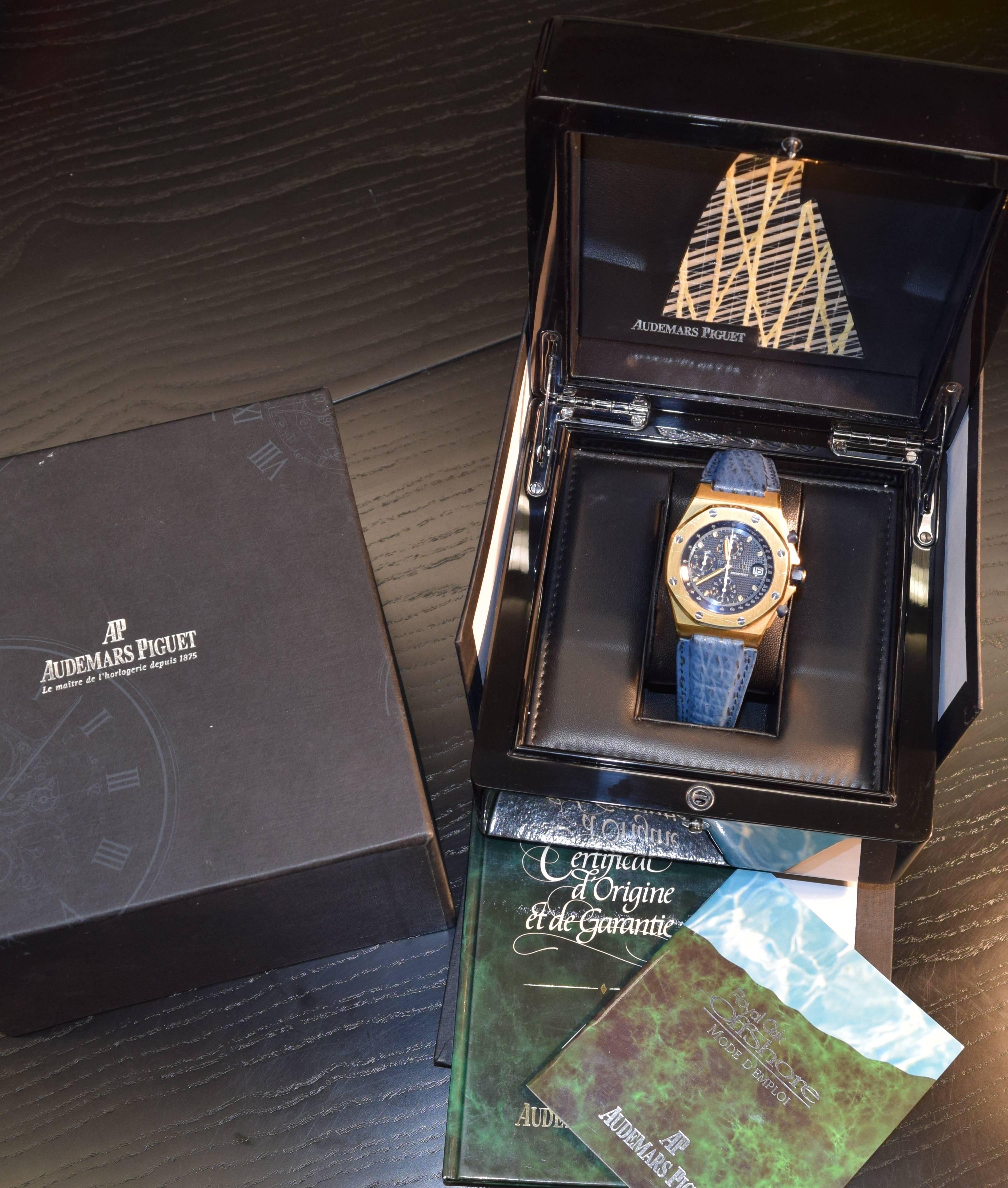 audemars piguet royal oak offshore gold