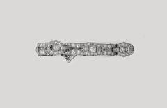 1920s Art Deco Diamond Platinum Bracelet