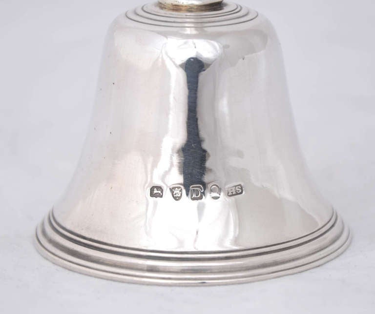 Antique Silver Table Bell 2