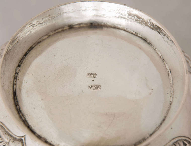 Women's or Men's Chinese Export Silver Bowl For Sale