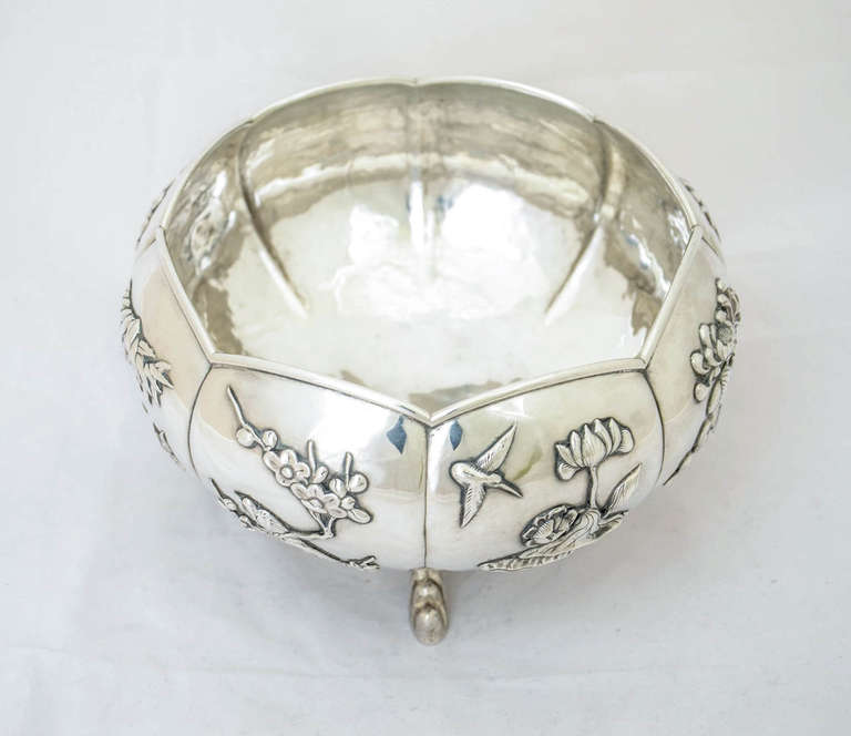 Chinese Export Silver Bowl For Sale 1