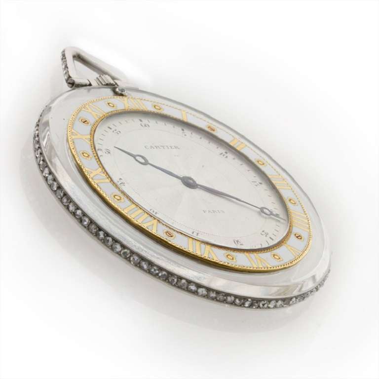 cartier pocket watch