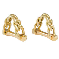 1920s Boucheron Gold Chain Cufflinks 8