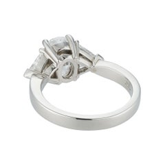 A Three Stone Diamond Ring