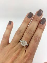 Modernist Diamond Ring