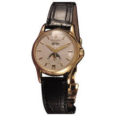 Patek Philippe Yellow Gold Wempe Annual Calendar Wristwatch Ref 5125 circa 2003