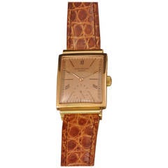 Vintage Patek Philippe Rose Gold Manual Wind Wristwatch Ref 1577