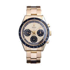 Rolex Yellow Gold Paul Newman Daytona Wristwatch circa 1964