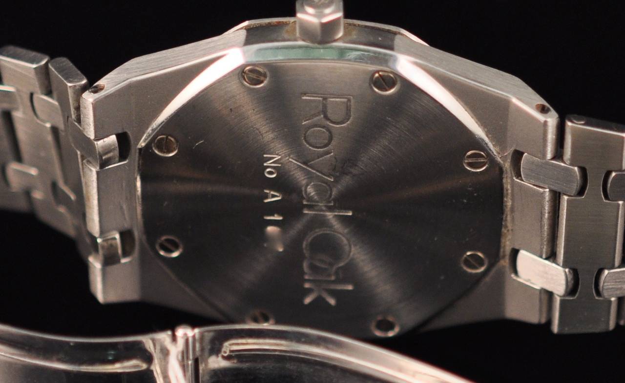 Men's Audemars Piguet Stainless Steel Royal Oak Jumbo A Series Wristwatch Ref 5402ST