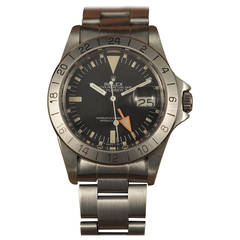 Vintage Rolex Stainless Steel Explorer II Wristwatch Ref 1655