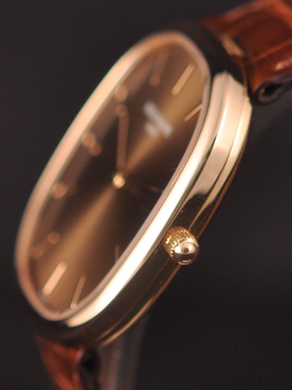 Fine 18k pink gold self winding wristwatch circa 2007 with original papers