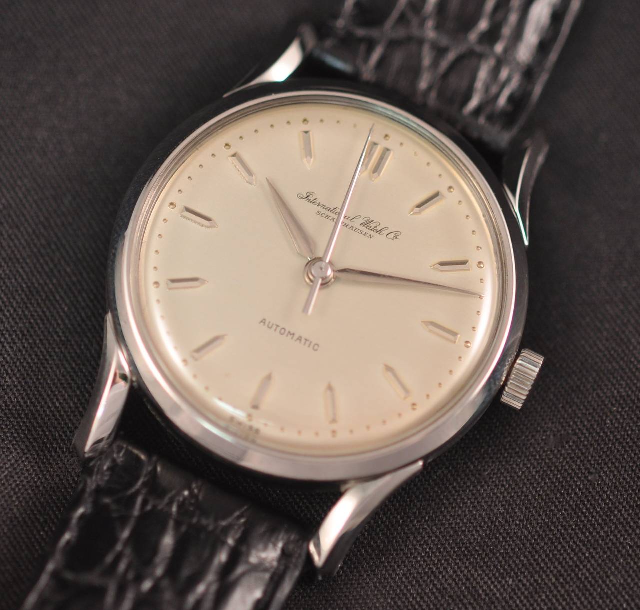 IWC Stainless Steel Classic Automatic Wristwatch