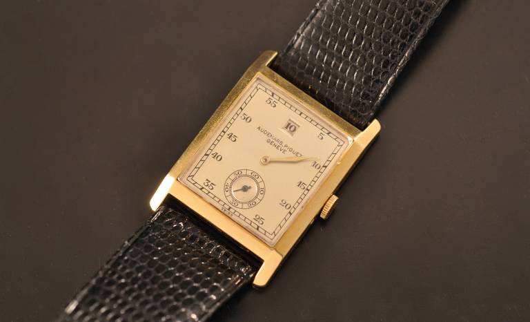 Audemars Piguet Yellow Gold Jump Hour Wristwatch, circa 1938 at 1stDibs ...