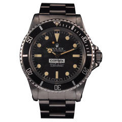 Vintage Rolex Stainless Steel Submariner Comex Big Number Wristwatch Ref 5514 7
