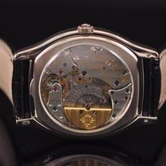 Patek Philippe White Gold Perpetual Calendar Wristwatch Ref 5040G