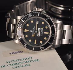 Rolex Stainless Steel Sea-Dweller Comex 16660 Diver's Wristwatch