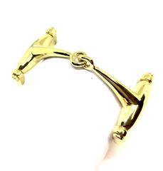 Carlo Weingrill Horsebit Yellow Gold Bracelet