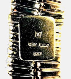 Tri-Color Gold Tubogas Necklace