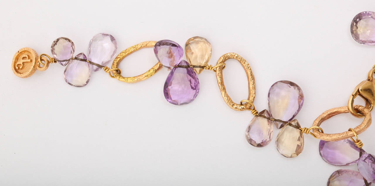 Dominique Cohen Amethyst Gold Necklace 2