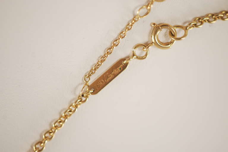 Women's Cartier Gold Trinity Necklace
