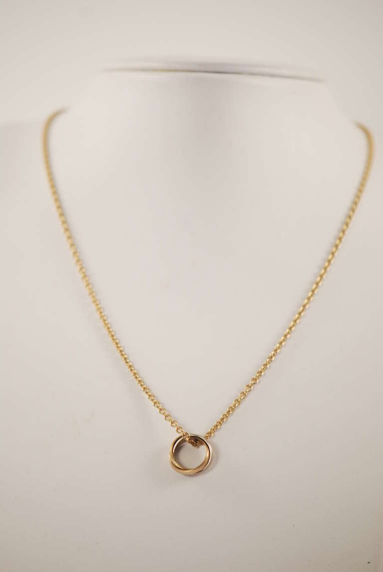 Cartier Gold Trinity Necklace 2