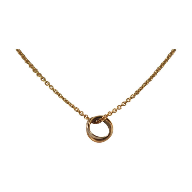 Cartier Gold Trinity Necklace