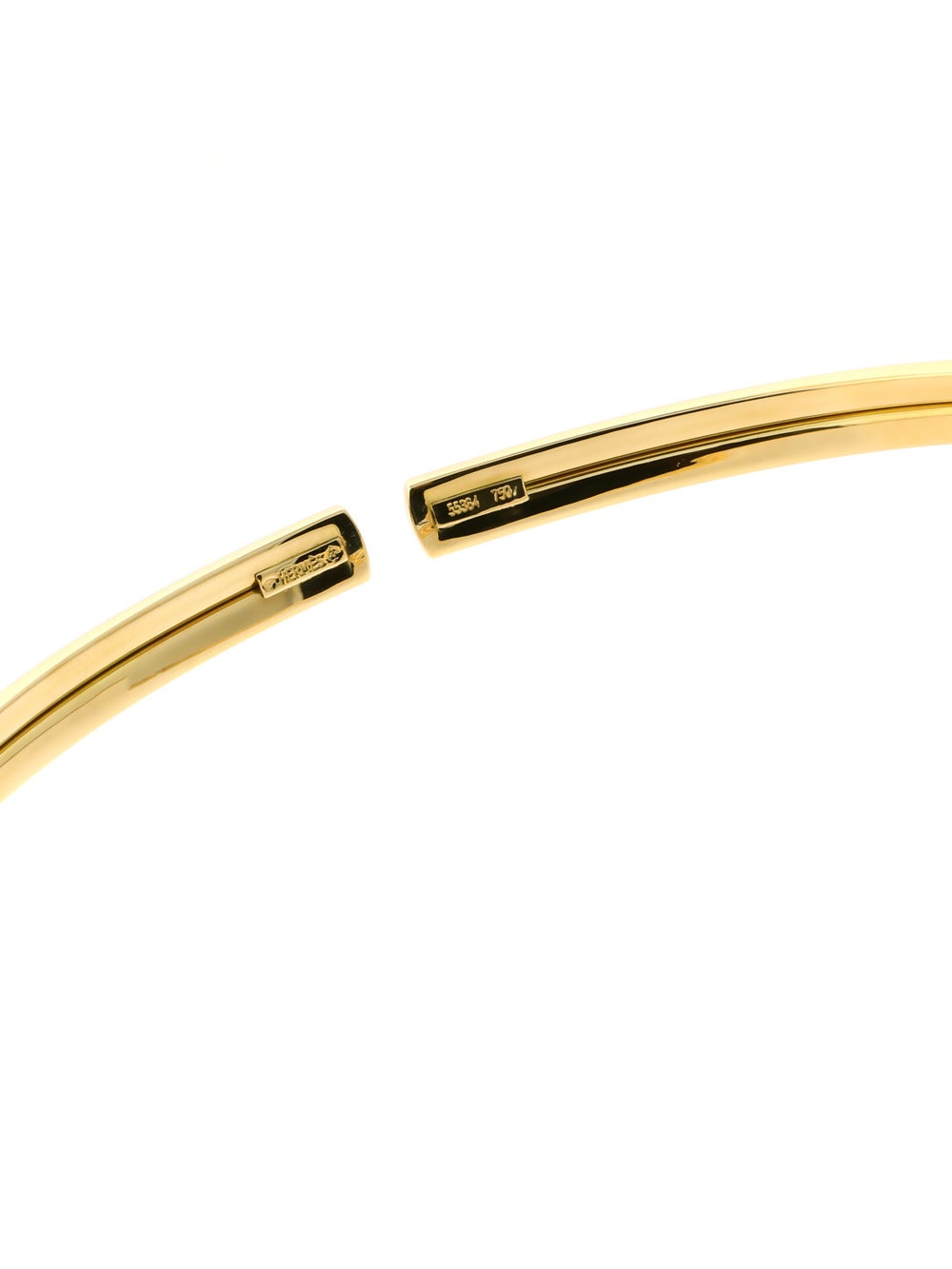 Hermes Gold Choker Necklace