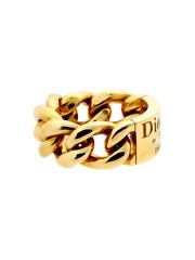 Dior Gold Chain Gourmette Link Ring