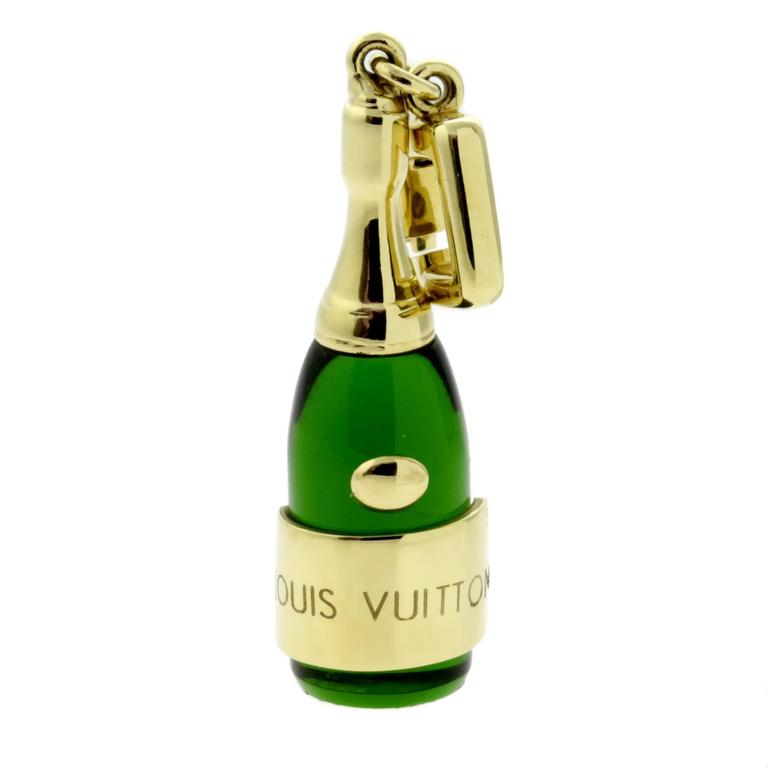 Louis Vuitton Champagne Gold Charm Pendant at 1stDibs