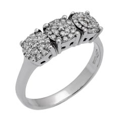 Chimento Past Present Future Diamond Ring