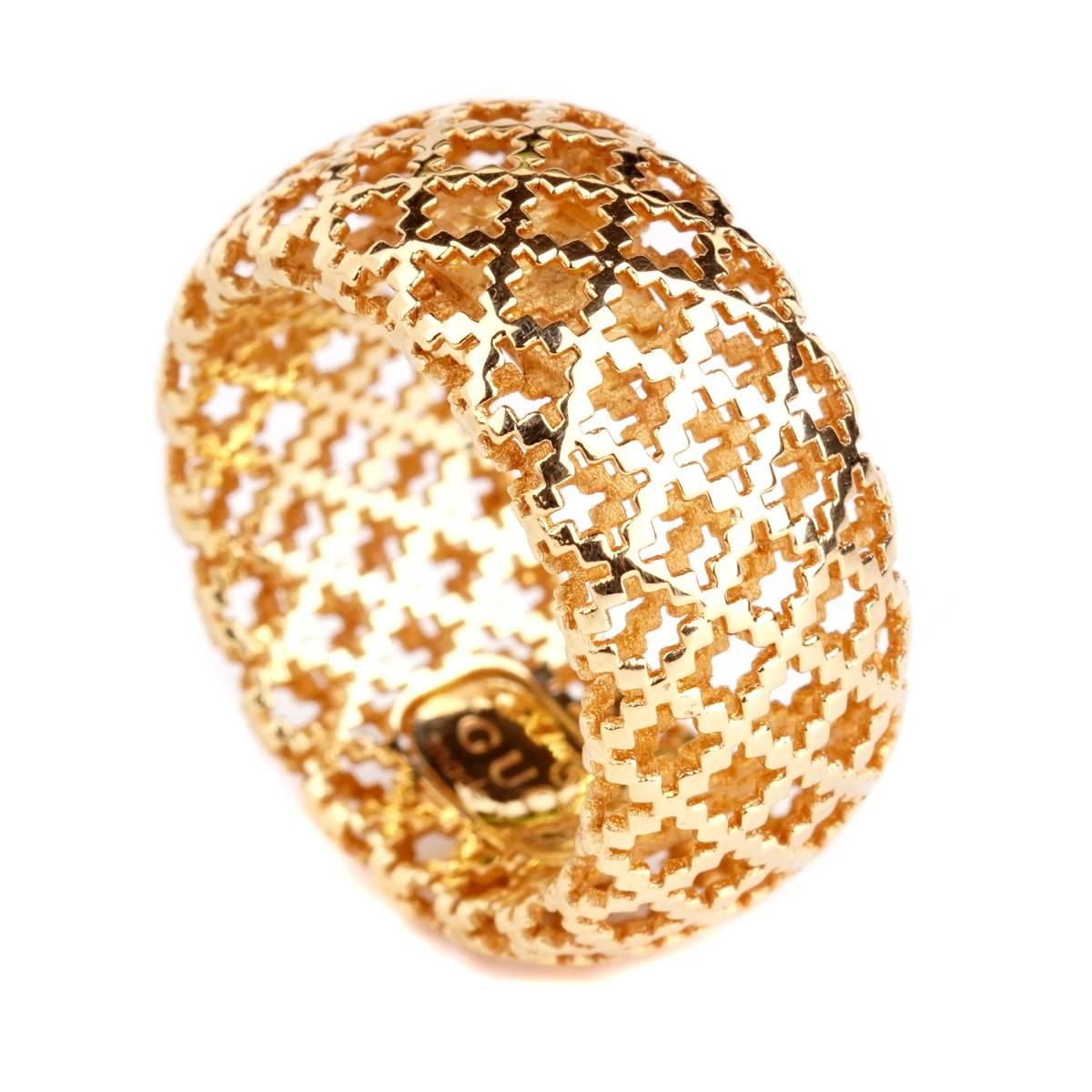 gucci diamantissima ring gold