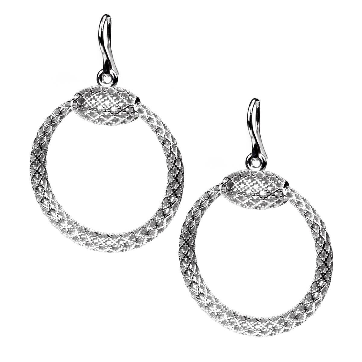 Gucci Diamantissima Hoop Silver Earrings